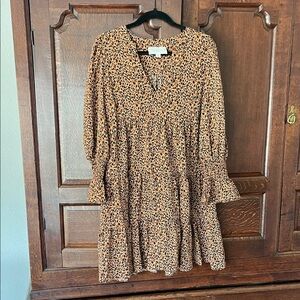 Pomander Place Leopard Print Dress